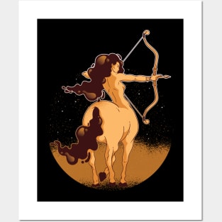 Sagittarius Woman Posters and Art